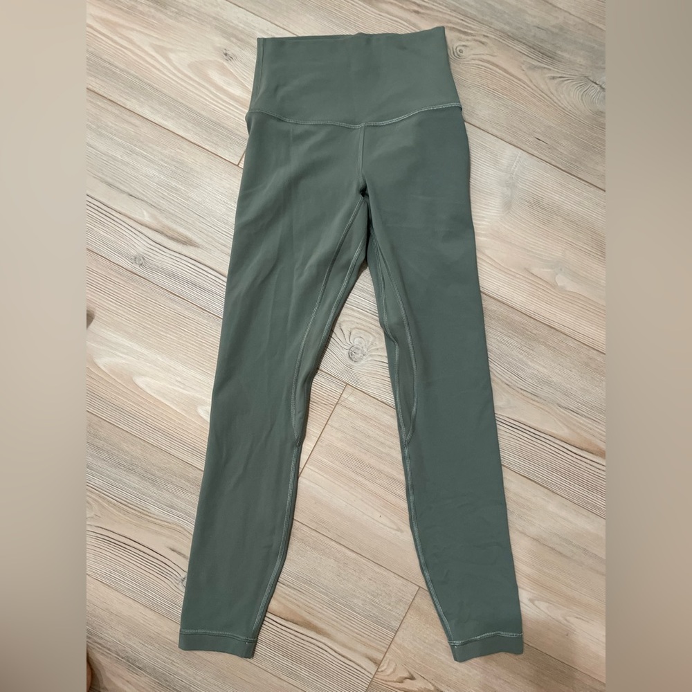 Lululemon Align - 25 inch cropped - Sage Grey - Sz 2